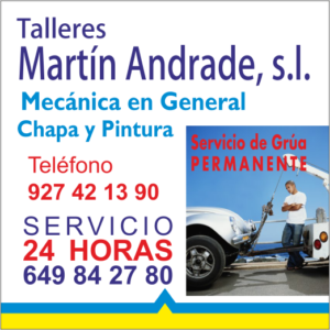 AtletasPopPlas's tweet photo. Muchas gracias a TALLERES MARTÍN ANDRADE por su colaboración en #MMPlasencia2020. Sin vosotros sería imposible celebrar la Media Maratón de Plasencia. Gracias! https://t.co/aObYRgTxfA