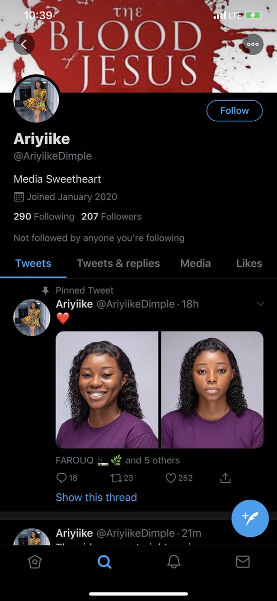 Ariyiikedimples's tweet photo. This account @AriyiikeDimple is a FAKE ACCOUNT PRETENDING TO BE ME! This is my ONLY TWITTER ACCOUNT, KINDLY REPORT THIS PAGE UNTIL IT IS PERMANENTLY DELETED! Thank You Lovers!❤️❤️❤️ https://t.co/hV5RQcQWHc