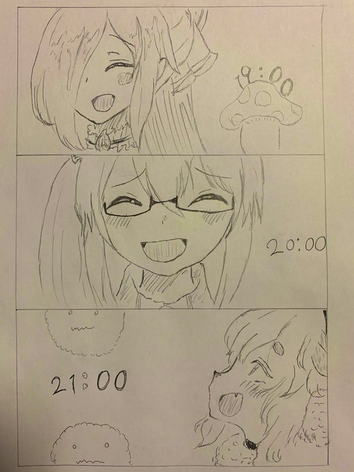 1/24 今日はイオリン、すずすず、めめめちゃんの配信があります。

19:00~ ?イオリン
20:00~ ?すずすず
21:00~ ?めめめちゃん

みんなさんいつもありがとう、今日も楽しみ!

#イオリの森美術館 #すずあーと #めめアート 