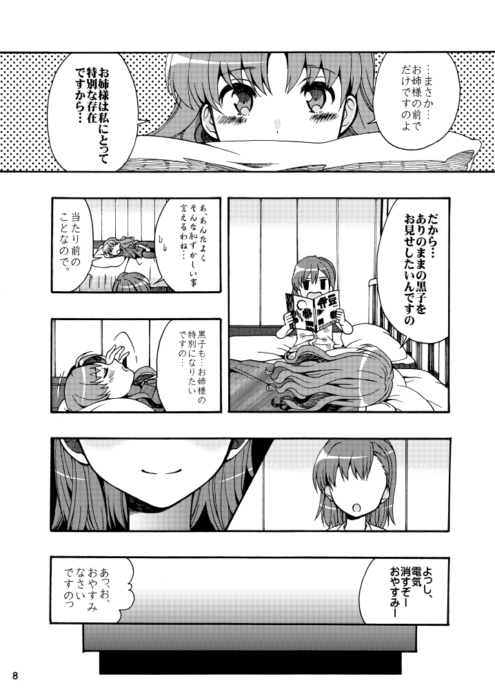 超電磁砲の美琴と黒子が旅行する漫画(2/8)(百合注意) 