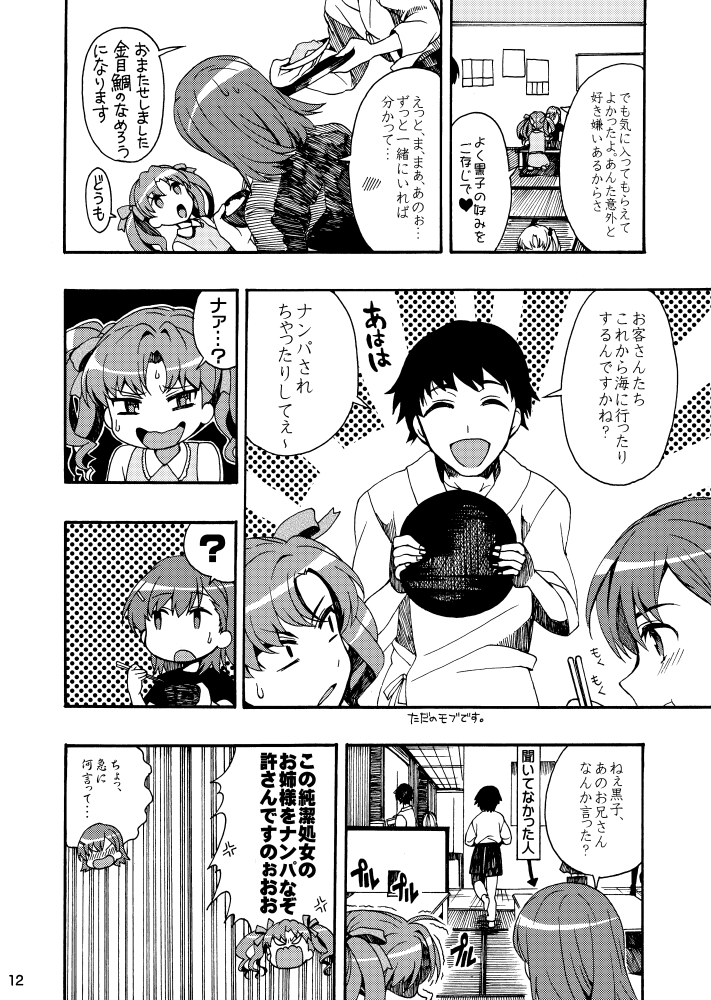 超電磁砲の美琴と黒子が旅行する漫画(3/8)(百合注意) 