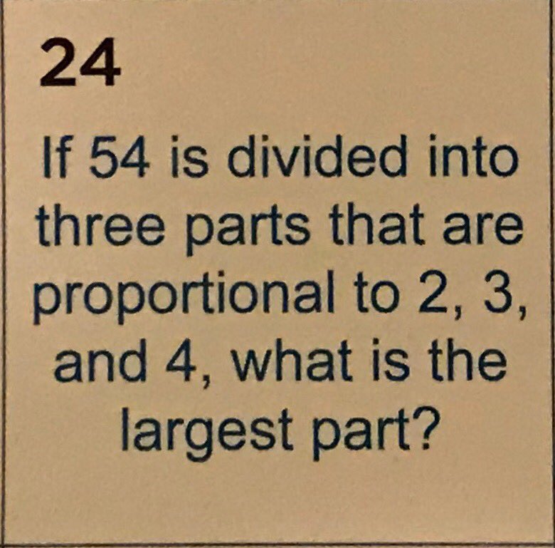 Daily_Epsilon's tweet photo. Today's #dailymaths problem from the Mathematics 2020 calendar in pic. Solution will post tomorrow. Daily problems with previous day's solution are tweeted ~6am Eastern. Solutions by me and/or @MathsTim unless otherwise stated. Guest solution posts welcome--DM if interested. https://t.co/Zas91hSVg7