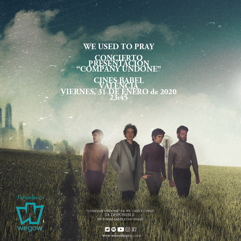 auagenda's tweet photo. .@weusedtopray presenta "Company Undone" en los Babel el viernes 31/1. Un nuevo formato audiovisual con tintes cinematográficos que mezclará música, visuales y una colaboración especial con ilustradoras como Carla Fuentes, África Pitarch o Laia Alsina https://t.co/gQ5pwKL9bq https://t.co/YY7qpubEc3