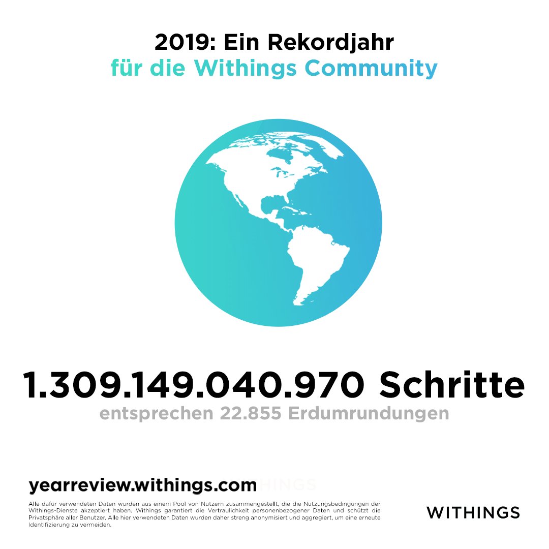 WithingsDE's tweet photo. Wo wir bei Vergleichen sind: Das wäre 6x zum Mars und zurück. 🚀
Nimm dir einen Moment und schaue zurück auf 2019: https://t.co/DdazDJtWeS #WithingsYearInReview https://t.co/rWqCHKrjXG