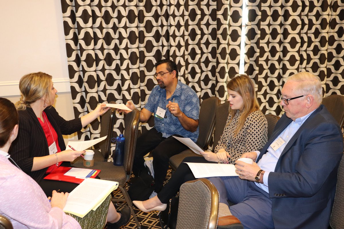 thencspp's tweet photo. Ideas and dialogue continued to flow with the Conference’s offering of 4 workgroup sessions. Topic choices included teaching advocacy, mentoring: a social justice perspective, amplifying excellence in training, &amp; master’s level accreditation in health services psychology. #ncspp https://t.co/zaW8SDqzGx