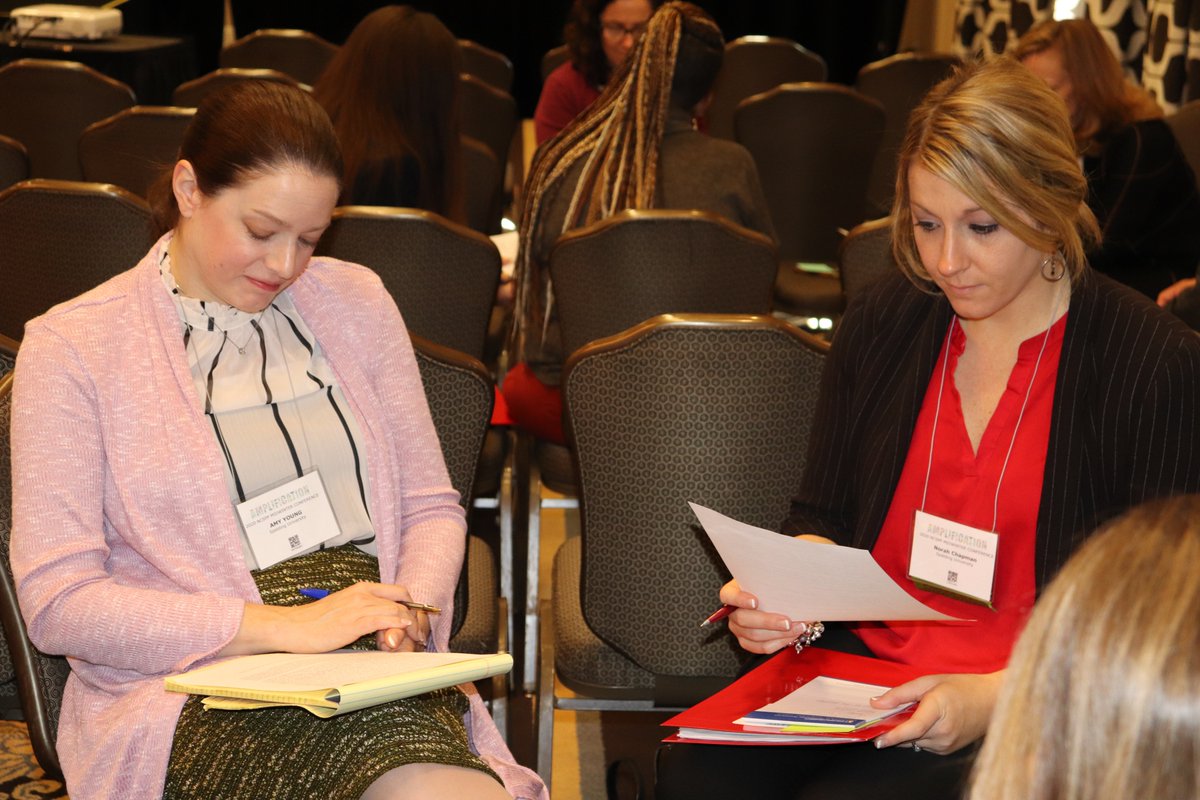 thencspp's tweet photo. Ideas and dialogue continued to flow with the Conference’s offering of 4 workgroup sessions. Topic choices included teaching advocacy, mentoring: a social justice perspective, amplifying excellence in training, &amp; master’s level accreditation in health services psychology. #ncspp https://t.co/zaW8SDqzGx