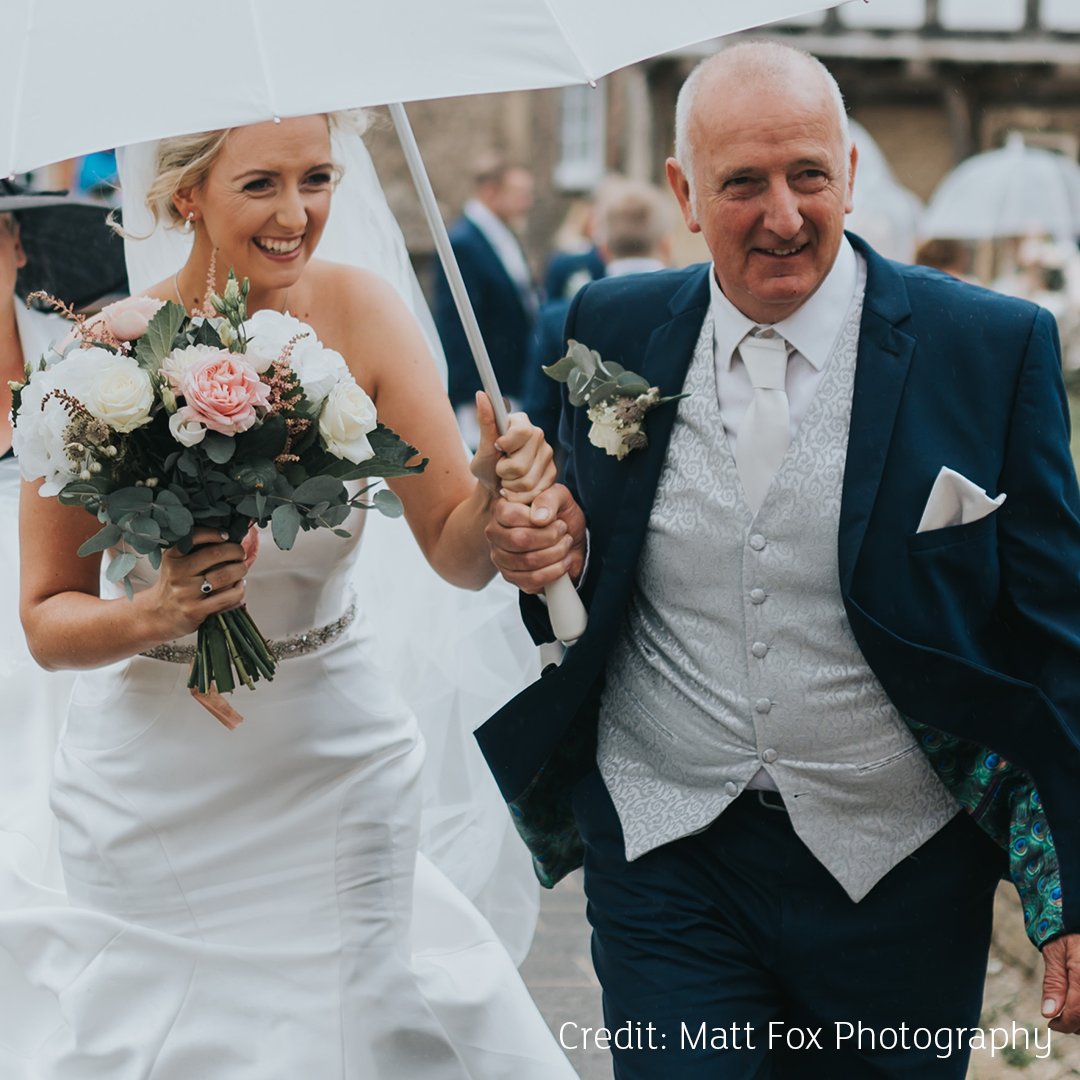 AlzResearchUK's tweet photo. “Having Dad at my wedding was so special.”

Elsa was worried her dad wouldn’t be able to make her wedding as his dementia progressed and made life more difficult for him. But he did - and they made memories to last a lifetime.

It's up to us to find ways to protect them. https://t.co/dbqITeNTiT