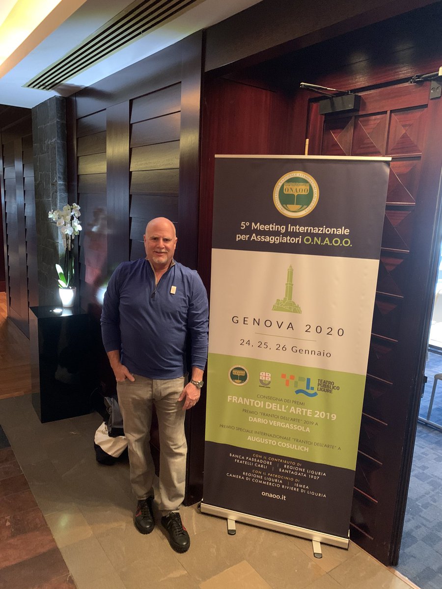 Opening day of the <a href="/ONAOO_Imperia/">ONAOO</a> .scuola 5th Annual Meeting of Professional Olive Oil Tasters. An essential gathering to continue our knowledge and training around the Olive Oil sector. From harvest result data to tasting examples of each primary producing country.