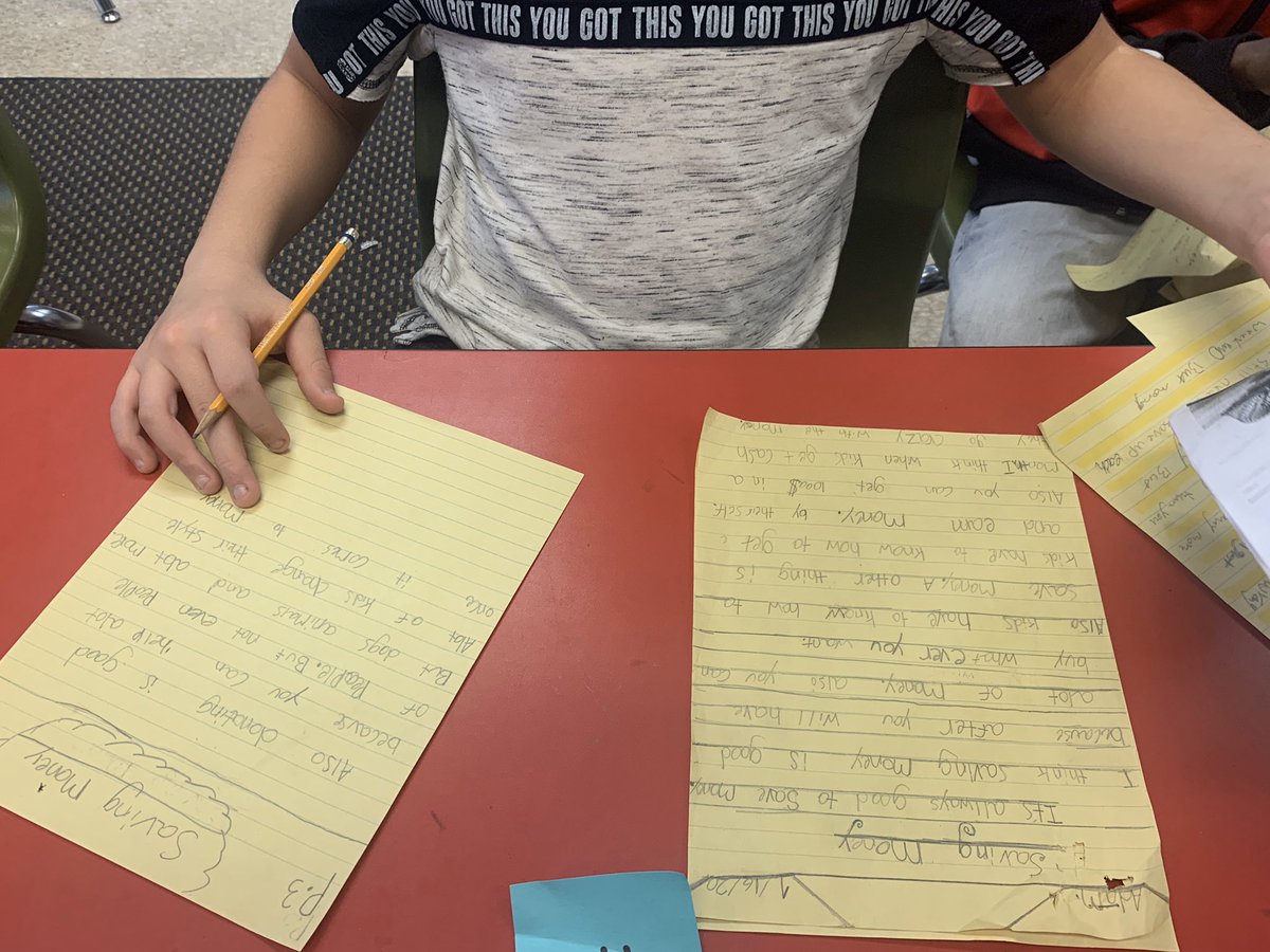 Ms_Kent5's tweet photo. Ss are working so well together earning house points! Ss are editing and proofreading each other’s essays using a checklist and rubric. #kidscanwrite #WritingCommunity @RHLeeESGrade5 @RHLeeESAACPS #HouseSystem #RCAinspired #wearebettertogether @AACountySchools @AacpSeril https://t.co/OSxOK6f1ae