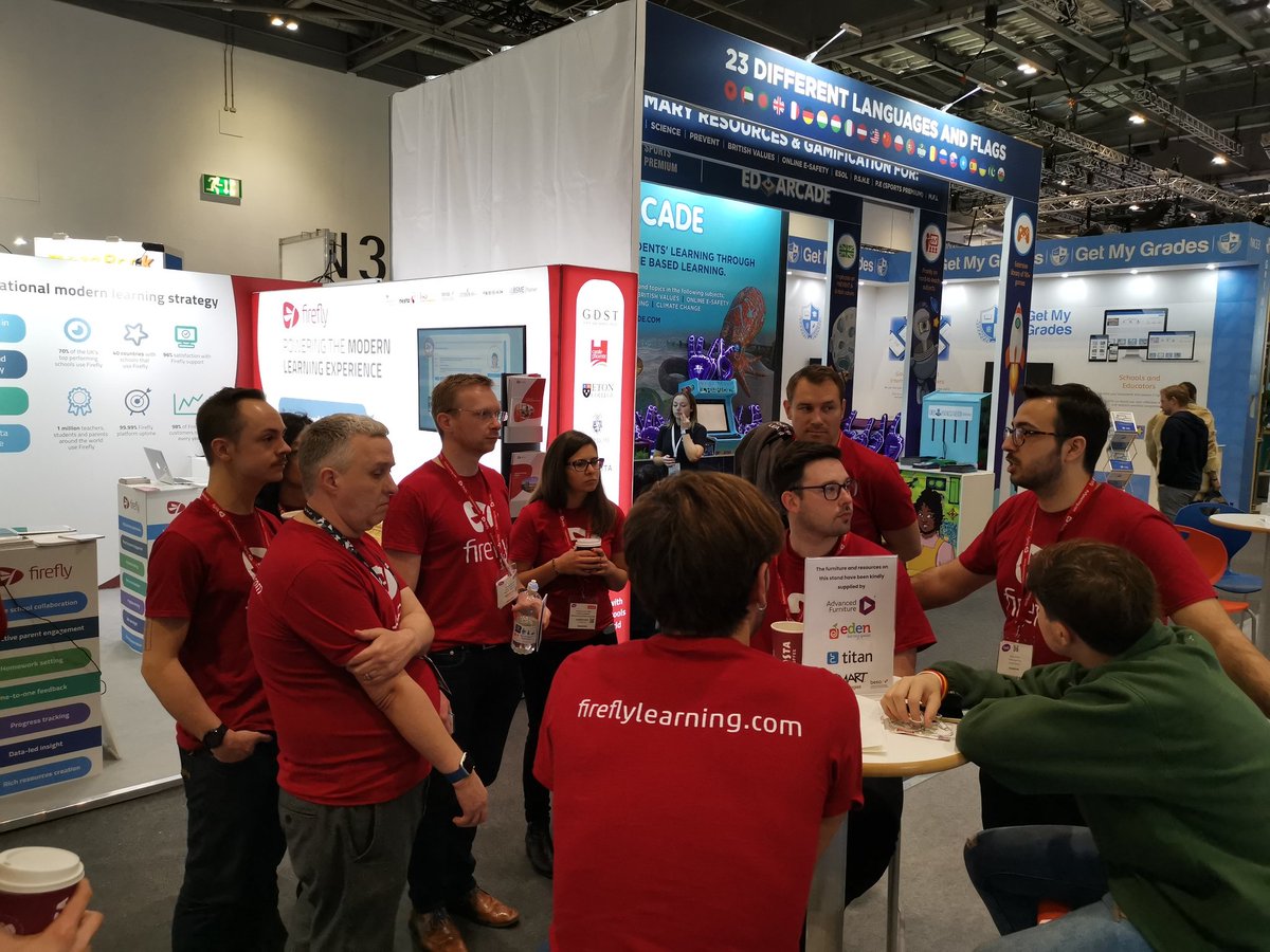FireflyDavidP's tweet photo. Ready for day 3 at #Bett2020 where the @fireflyteam is looking for you at stand NL35 for more insightful conversations on #modernlearningexperience... I am told there is a lot going on today. Come and meet us to find out! https://t.co/d6QyIidCah https://t.co/lrWdlXOhWc