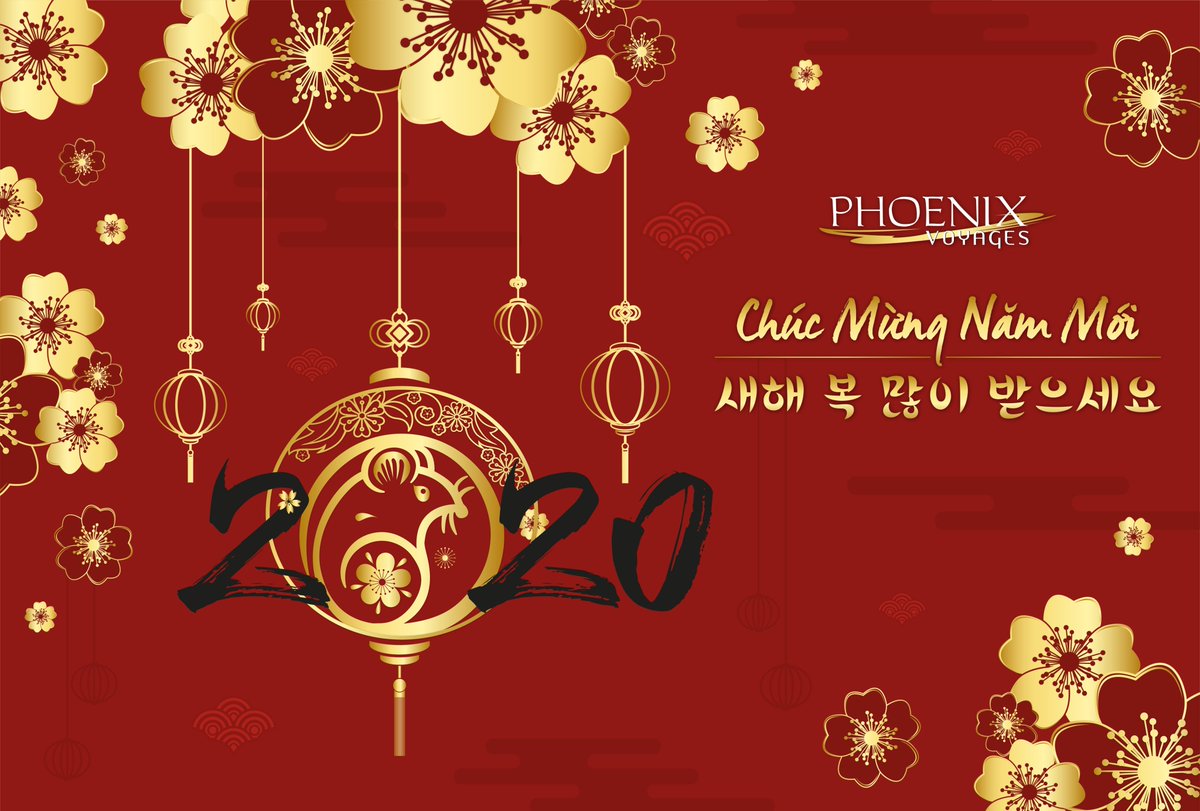 phoenixvoyages's tweet photo. - H A P P Y . N E W . L U N A R . Y E A R -

The management and the entire Phoenix Voyages team wish you a happy new year of the Rat! 🐭🎋🧧

Hope to welcome you soon in one of our beautiful destinations!🏮 https://t.co/LcyYRoNUoT