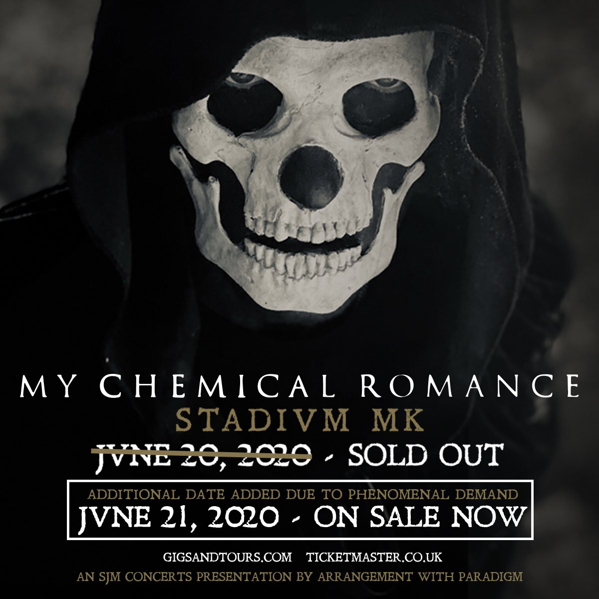 My Chemical Romance on X: This is incredible. Thank you all so much. We  have announced a second show. #MCRMK     / X