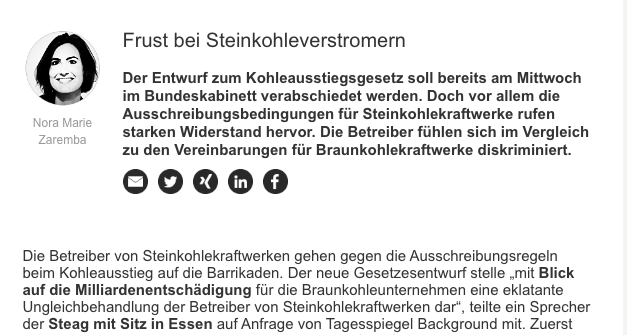 TspBackgroundEK's tweet image. Der @VKUonline hatte sich in Vertretung der Stadtwerke bereits mit Kritik an den Regeln für den Steinkohle-Ausstieg zu Wort gemeldet. Nun kommen auch deutliche Warnungen von der #Steag und @EnBW vor den Plänen.
