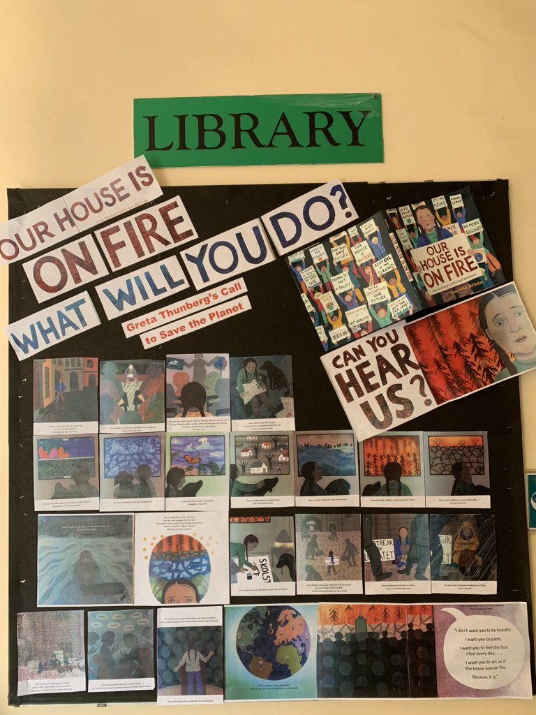 Library display on climate change <a href="/PathwaysNoida/">Pathways School Noida</a> <a href="/sunsand08/">Sunanda Sandhir</a>