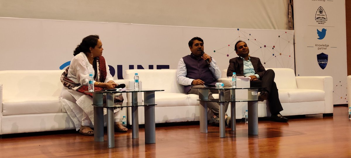 Rnetism's tweet photo. There needs to be a give and take to build trust. We need to learn technology from children and share our life experiences with them.
Kaushal Inamdar, Music Composer and Singer @ksinamdar
#ResponsibleNetism #CyberPeaceFoundation
#childonlineprotection #buildingdigitalguardians https://t.co/9q4kZOkKs0