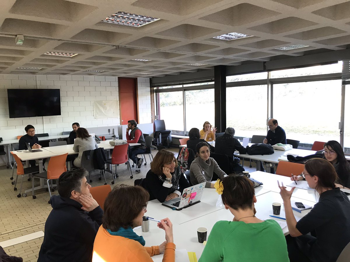 DavidVALLAT's tweet image. We are now experimenting « converstation » for our unconference #rgcs2020 @collspaces