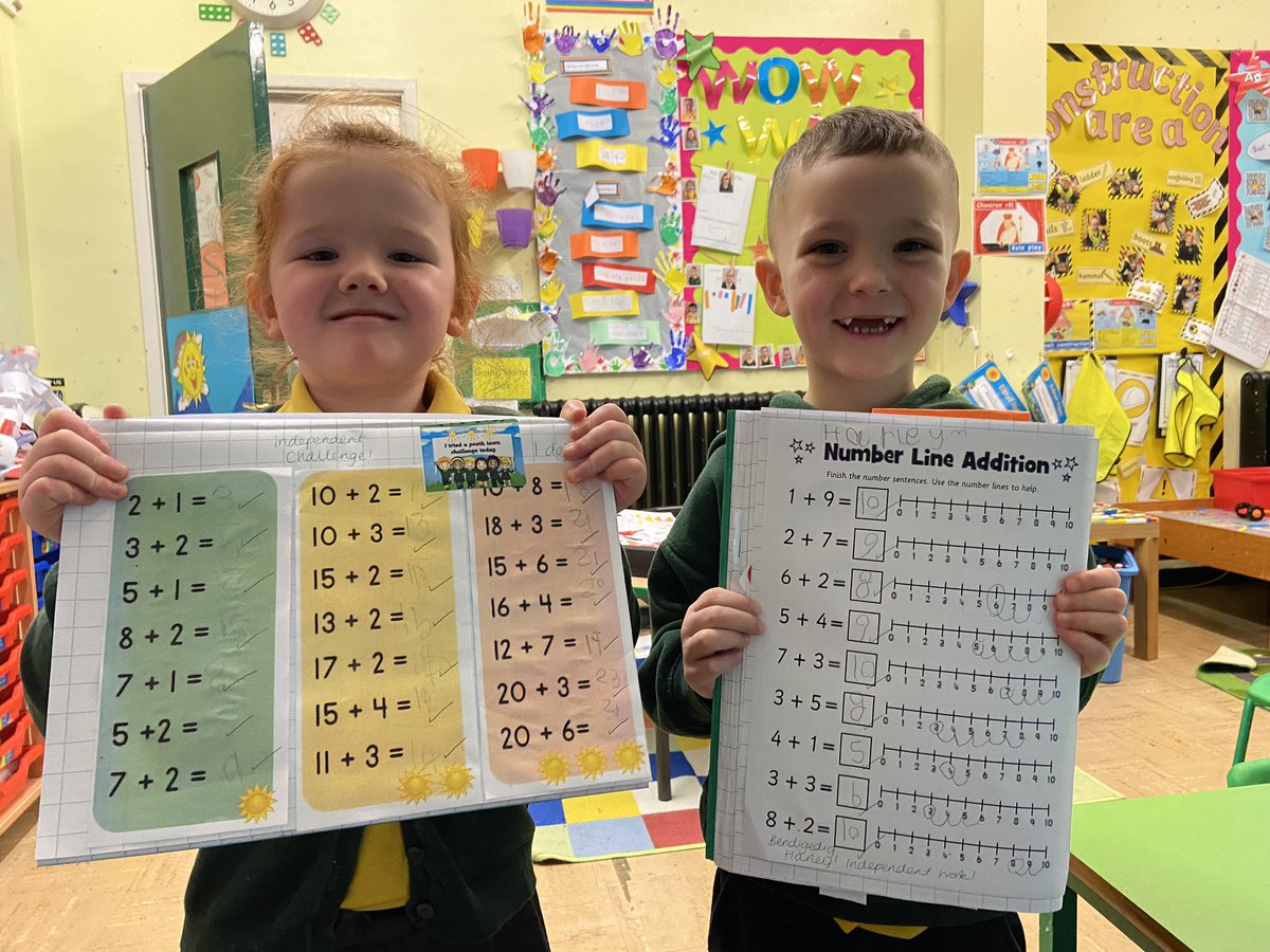 CGPrimary's tweet photo. Super proud of the independent maths work in class 2 today! #CGPmaths https://t.co/0kpWTCM3QJ