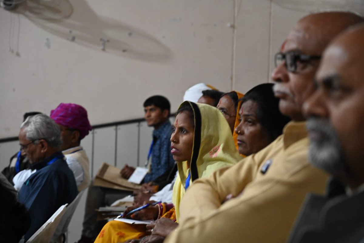 Agriculture is the largest source of livelihood in India. Almost 70 % of India's rural households depend on agriculture.

@UN and @NITIAayog in partnership with CSOs are tuning into farmers in #Jaipur today to hear their stories for #IndiaVNR2020. Watch this space for more!
#UN75