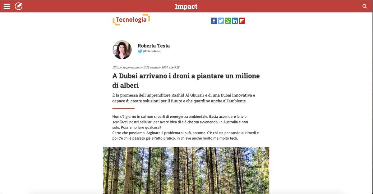 RobertaTesta_'s tweet photo. Da #Dubai arriva l’idea di piantare un milione di alberi grazie ai droni. Chi c'è dietro questo progetto?

Rashid Al Ghurair, da oltre 10 anni nel commercio di petrolio e gas.

Su @startup_italia  vi racconto la storia di una Dubai con lo sguardo verso il futuro.
Art sotto!
⤵️ https://t.co/B3FLo8uBkS