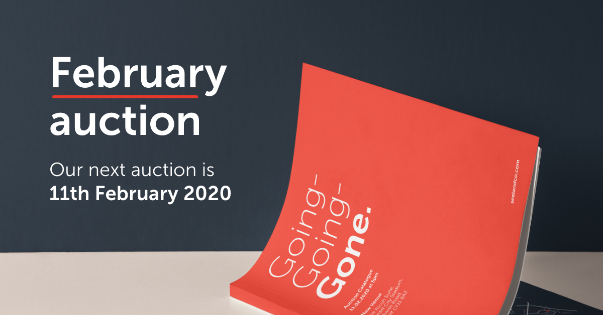 Our next auction isn't far away! Visit our website to browse the lots in our 11th February auction catalogue. See you at 5pm on the day!

Don't forget to take note of our new venue!

seelandco.com/auctions

#auction #cardiff #southwales #forsale