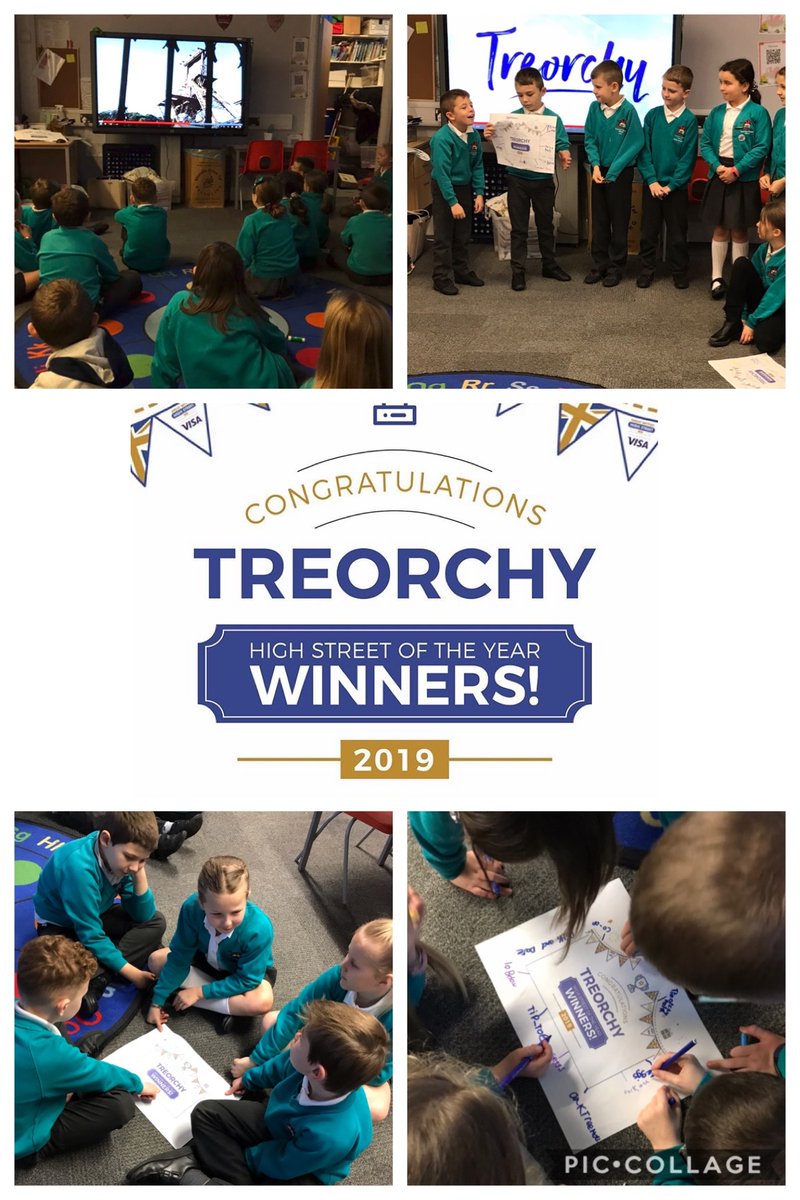 TreorchyPrimary's tweet photo. 3J catching up on local news and using Voice 21 activities to talk about why we LOVE Treorchy. #TPS3J #visittreorchy #lovewhereyoulive https://t.co/vHEO8hRlsu