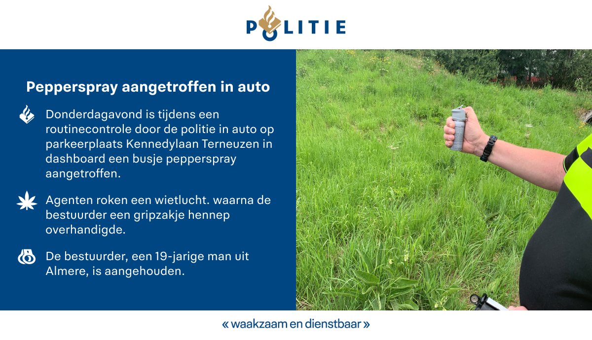 Melding politie Kennedylaan Terneuzen