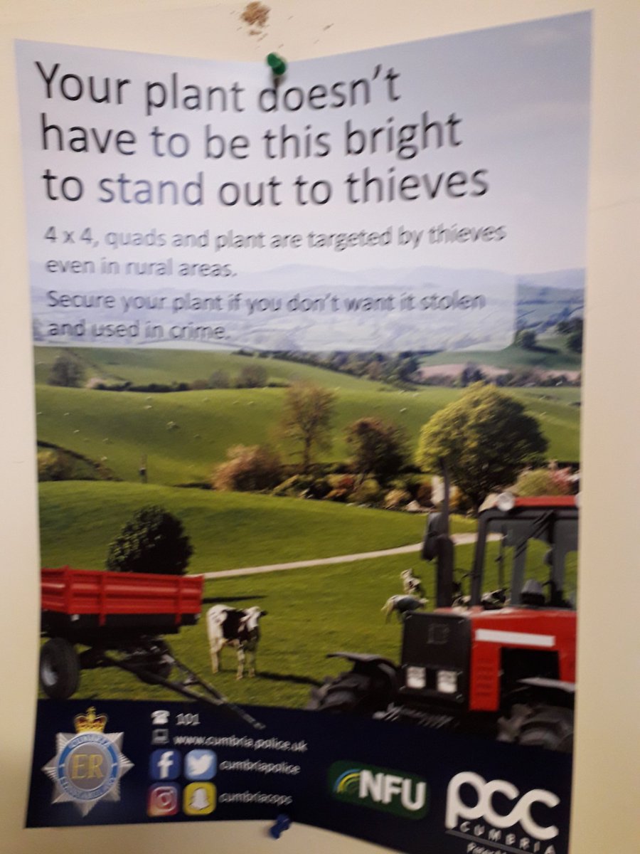 SouthLakesPol's tweet photo. Community Drop In / Police Desk
Parish Rooms Great Urswick 
10.00 - 12 noon today
#securityadvice
#ruralconcerns https://t.co/GYNAnZwbS6
