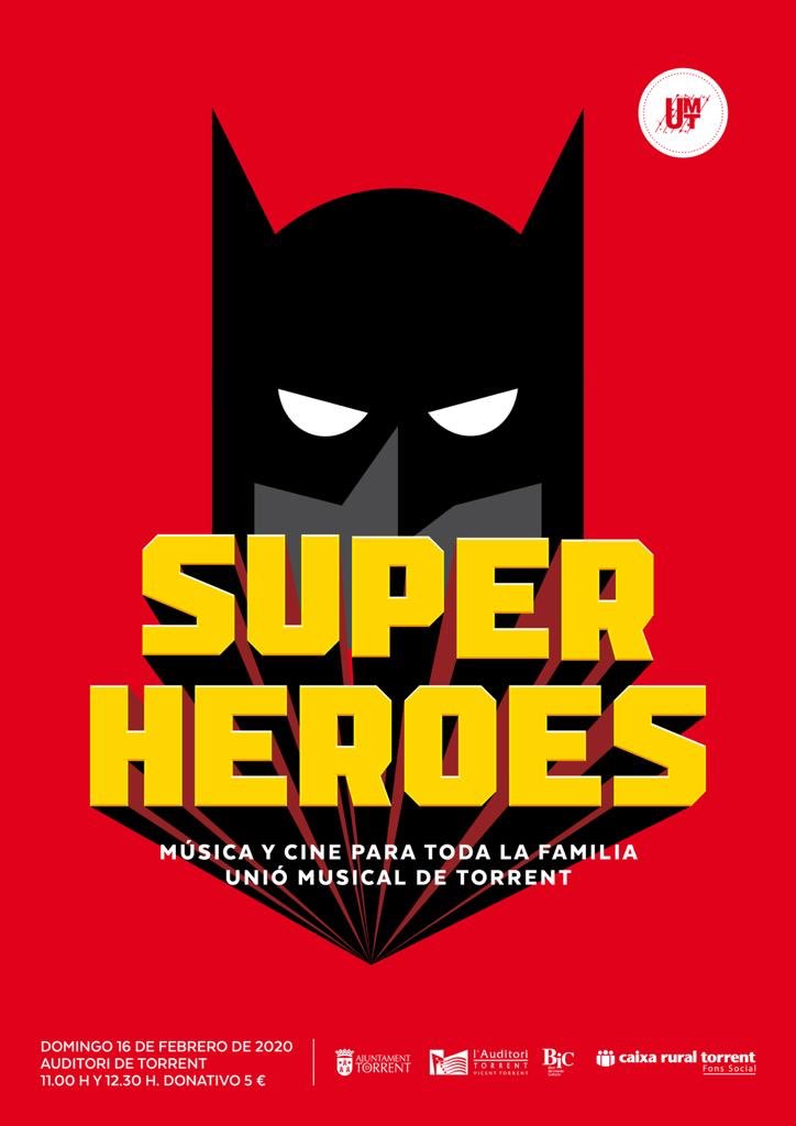 umtorrent's tweet photo. Sabeu quin es el ritme brasileny que més li agrada a Batman?
La BATucada!!!
No vos perdéu el concert de SUPERHEROIS del pròxim 16 de febrer a @auditoritorrent. Entrades ja disponibles a les taquilles.
Vinga! Que s’acaben!
#FentUnio #musica #superheroes #marvel #DC https://t.co/G7GJeLuXi2