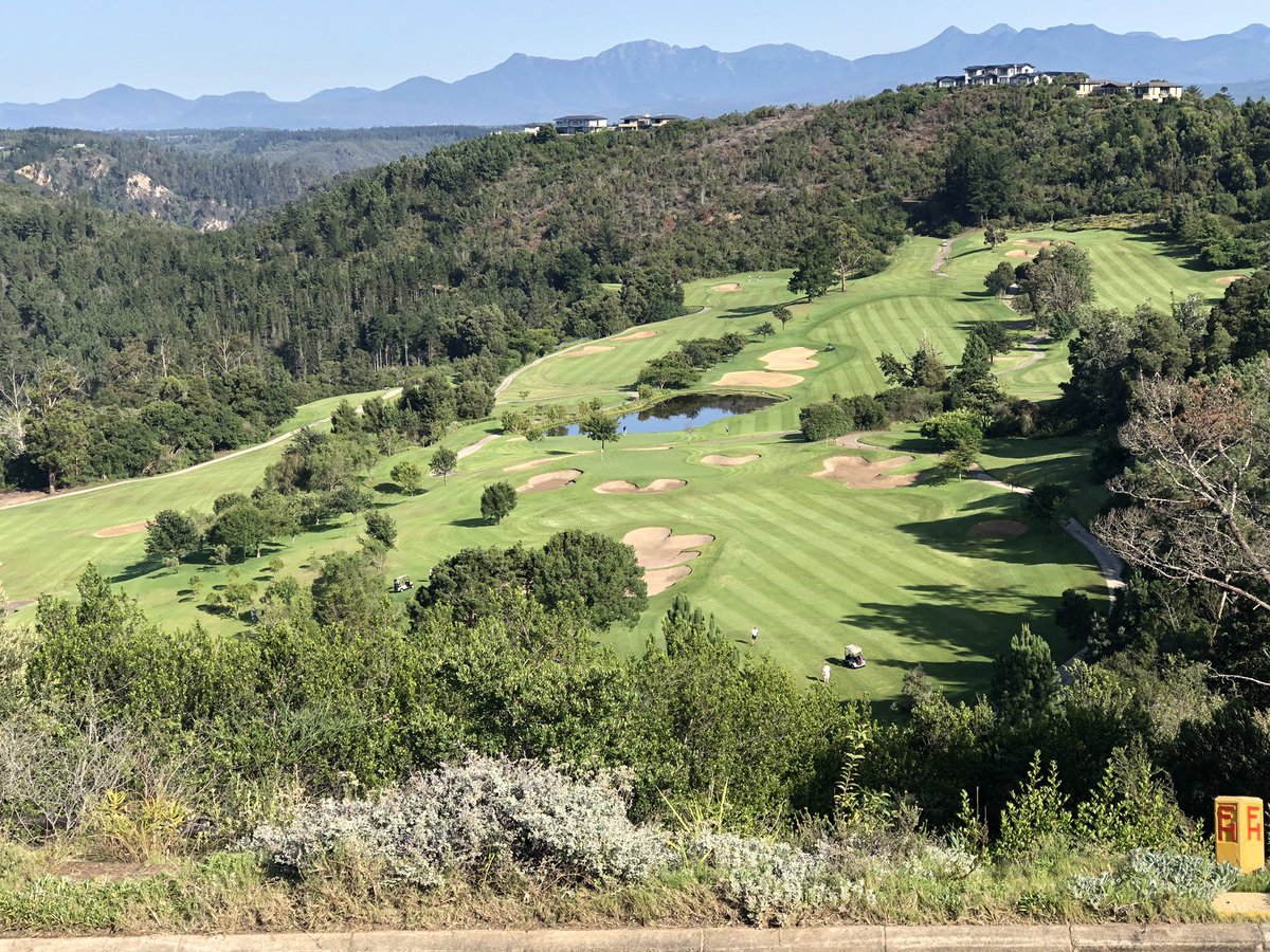 Not a bad view this morning from my room <a href="/simola/">Simola Country Hotel</a> in Knysna SA, what a fantastic golf course and thoroughly enjoyed our round yesterday and today!