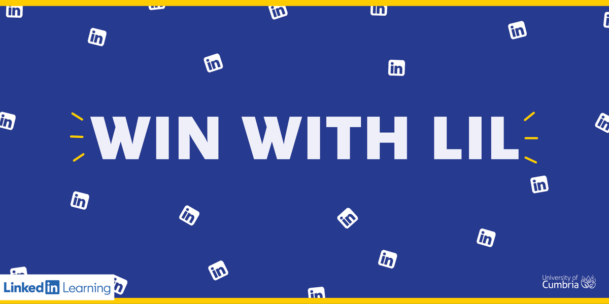 UoCStuServ's tweet photo. It's that time of year again... our #WinWithLiL competition is launching today! To be entered into the draw to win 1 of 3 Love2Shop gift cards, all you need to do is complete one course on #LinkedInLearning. For more info and for Ts&Cs go to >> https://t.co/sIO982q3oW https://t.co/bCC92mmtI7