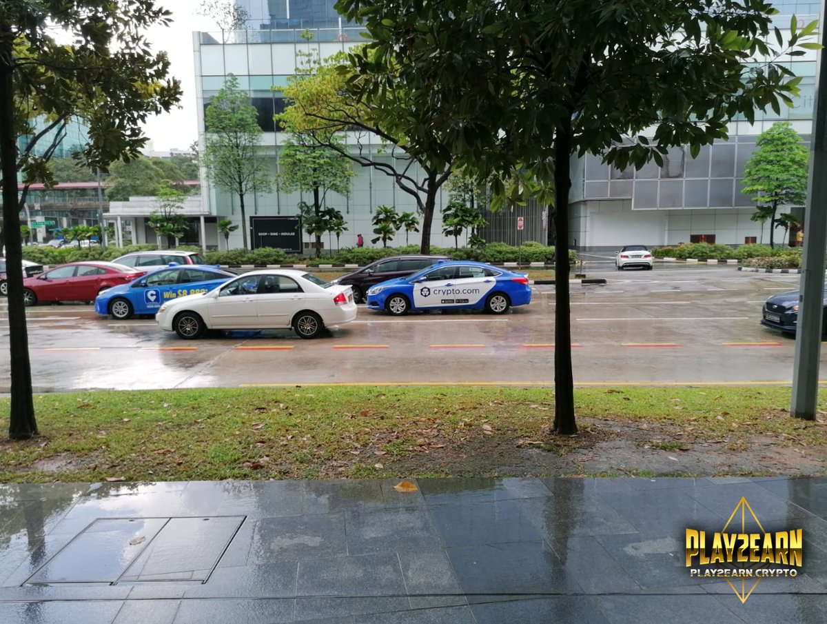 PlayToEarn's tweet photo. I'm an EU citizen currently staying in Singapore. Can i head over to your office and pick up my #MCOVisaCard? I already have sent an email with my request.😉

Also i spotted this beautiful taxi in Singapore🐳

@coinkit_ mon 5 350 tzc #cryptocom
@cryptocom @ericnode #MCO #CRO https://t.co/UkuGtXmWVo