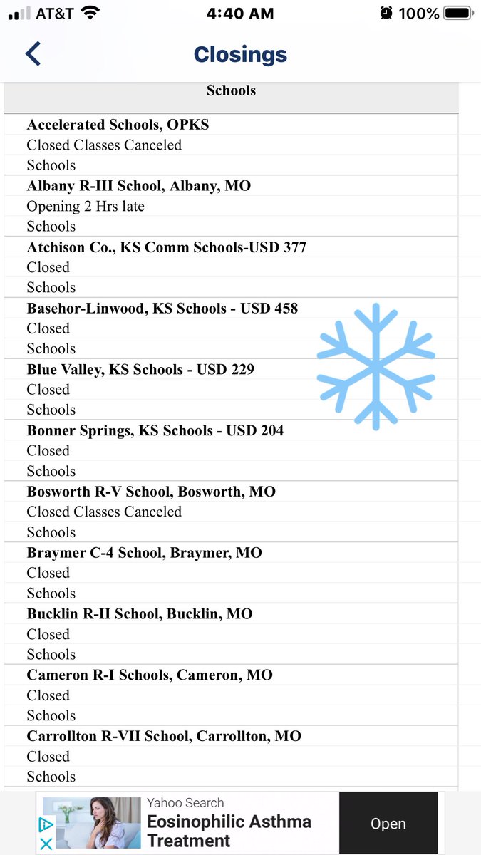 BVWestJAGS's tweet photo. And my streak lives! Be safe JAGS. A decision about activities will be made later today.❤️🐾❄️ #back2sleep https://t.co/9CnGdbrju8