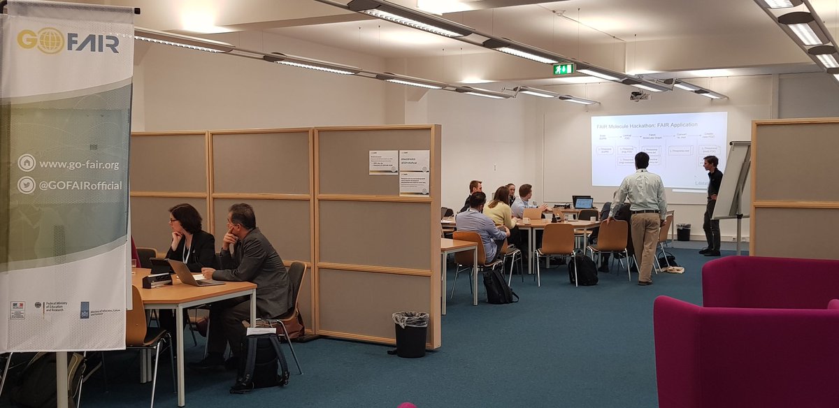 GOFAIRofficial's tweet photo. Day 2 of our 2nd IN Meeting got off to a good start: Our participants split up in small groups to discuss topics, such as distributed learning on federated data, #FAIRdata objects, #datastewardship competences, semantic interoperability, go change &amp; discoverability. #INsGOFAIR20 https://t.co/BxRxbVFrP1