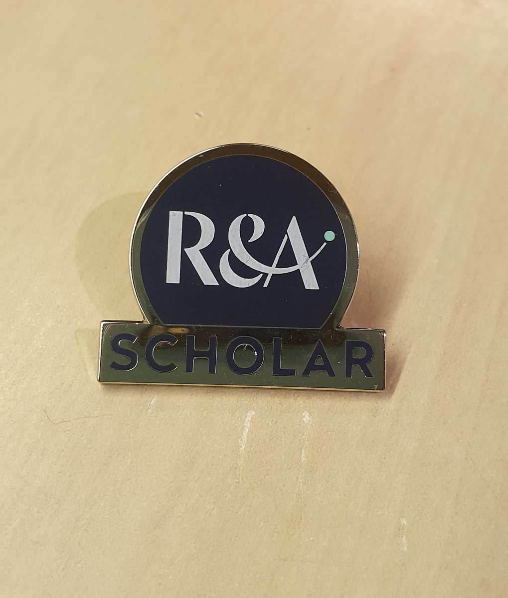 A huge honour and privilege to have received my R&amp;A scholars badge this week at BTME. Proud to be a part of a great group of people. ✌