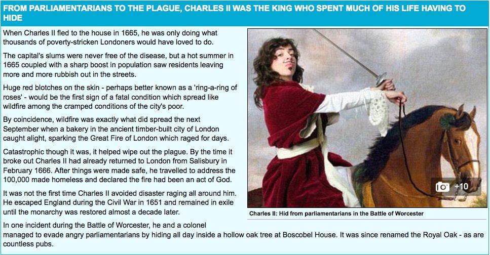 Bellavivat's tweet photo. @sturdyAlex @localnotail Reminiscent of #DailyFail using pic of @BridgetChristie as Charles the II
๐๐๐๐
#Thicketeers ๐๐๐คฆโโ๏ธ๐ https://t.co/2KuO0cB25I