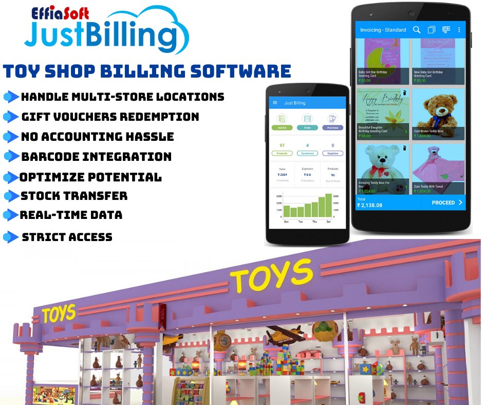 EffiaSoft's tweet photo. Customer retention became an important factor in business success. Reach a new growth level with modern gift shop or toy shop POS 👉👉https://t.co/AtOwaDgDR4 
#CustomerRetention #BusinessSuccess #BusinessGrowth #JustBillingSoftware #POS #GiftShop #ToyShop https://t.co/kzjYwDYnC1