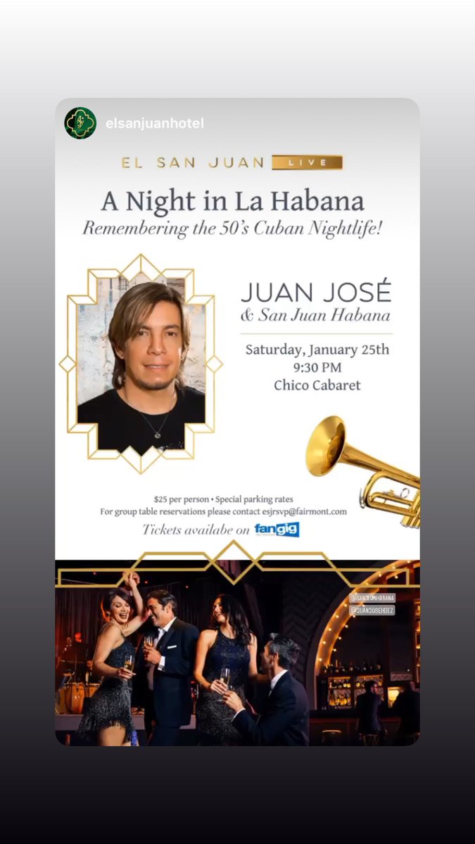 JuanJoseHdez's tweet photo. Buen día!! #cubanmusic #musicacubana #deloscincuenta #hotelsanjuan #fangig #PuertoRico #cuba #baila #Salsa #son #sanjuanhabana https://t.co/MlVOZ9AE3R