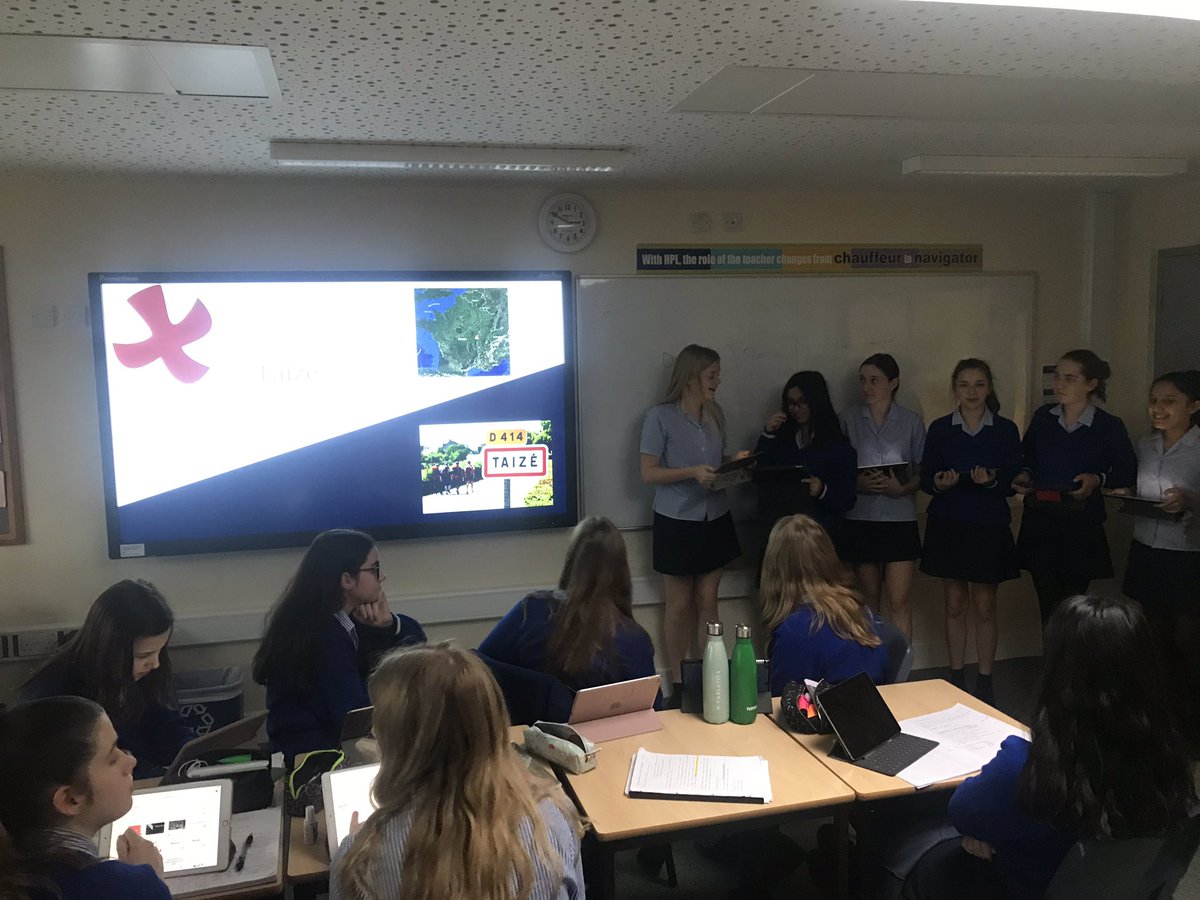 Tormead_RS's tweet photo. Y10 demonstrate a capacity for collaboration and independent learning with their presentations on different ecumenical communities. #eduHPL https://t.co/M0oMvf69gP