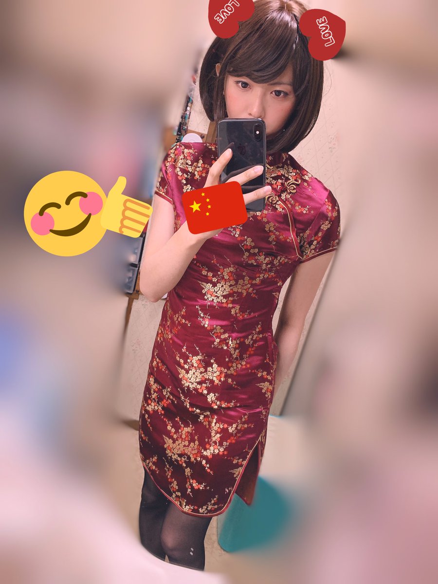 Tan_joso's tweet photo. 脱いだらこんな感じですヨ！
#女装
#チャイナドレス
#競泳水着
#RTした人にお礼します https://t.co/pnic7GIyQQ