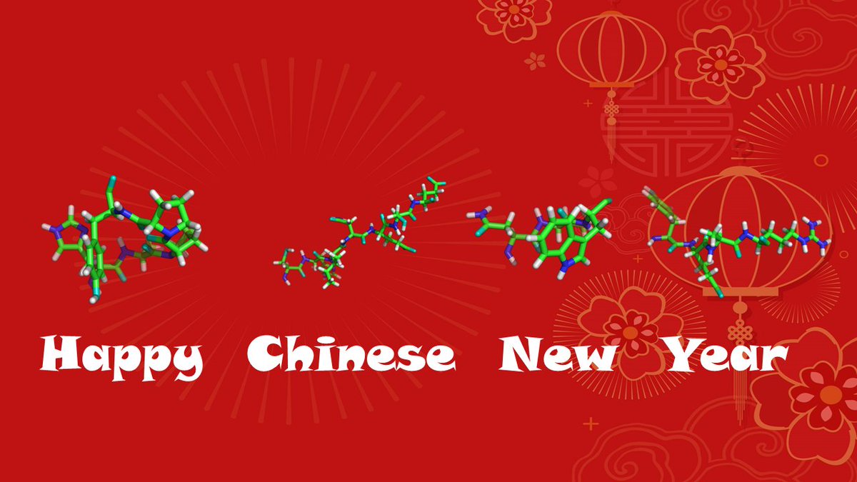 NuritasResearch's tweet photo. Wishing all of our colleagues and friends in China and around the world, a very healthy and happy Chinese New Year.
https://t.co/RGeSPs7wiV
#Nuritas #ChineseNewYear #AI #Peptides #Peptify https://t.co/5HZmVl4amp