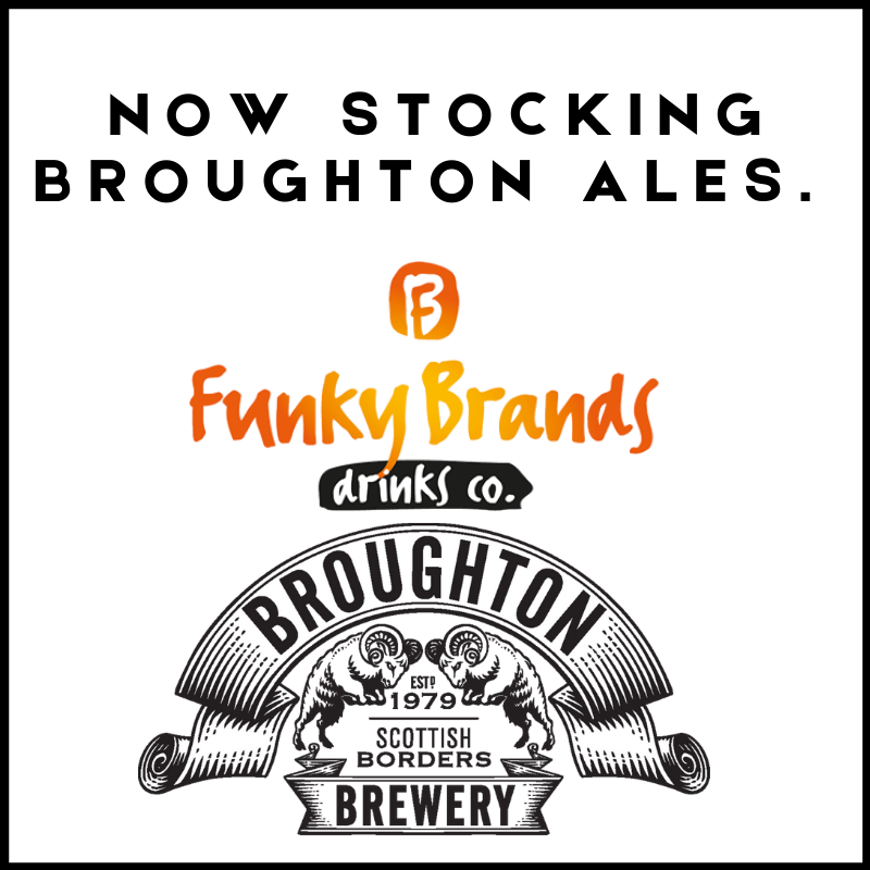 funky_beers's tweet photo. Funky Brands now stocking Broughton Ales!

Broughton Brewery was founded in 1979 by David Younger and James Collins in a former sheep station in the wee village of Broughton in the Scottish Borders.

Call Funky Brands now to get your hands on these select drinks!
0800 177 7442 https://t.co/us25sdl2Qb