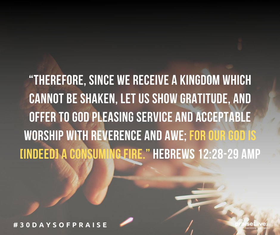 PraiseLiveNow's tweet photo. We won't be shaken!
#30DaysofPraise https://t.co/trQpwq9XJI