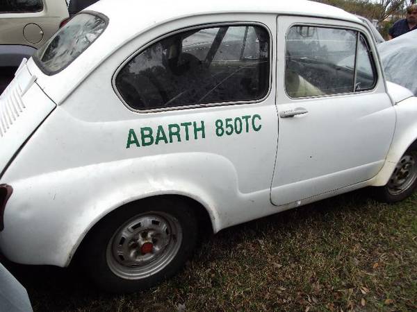 autoveloci's tweet photo. 1966 Fiat 850 TC Abarth racing coupe "PROJECT" (Ormond Beach) $4900 - https://t.co/LTrwBThuyP https://t.co/KGpuk16jVI