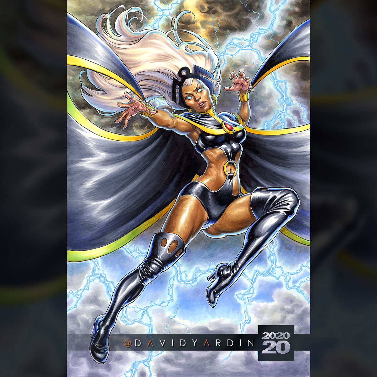 David Yardin on X: So it's #2020 & I'm celebrating my 20th year as a  professional comic book artist! I was tossing up making my first 20th  Anniversary post a sentimental throwback,
