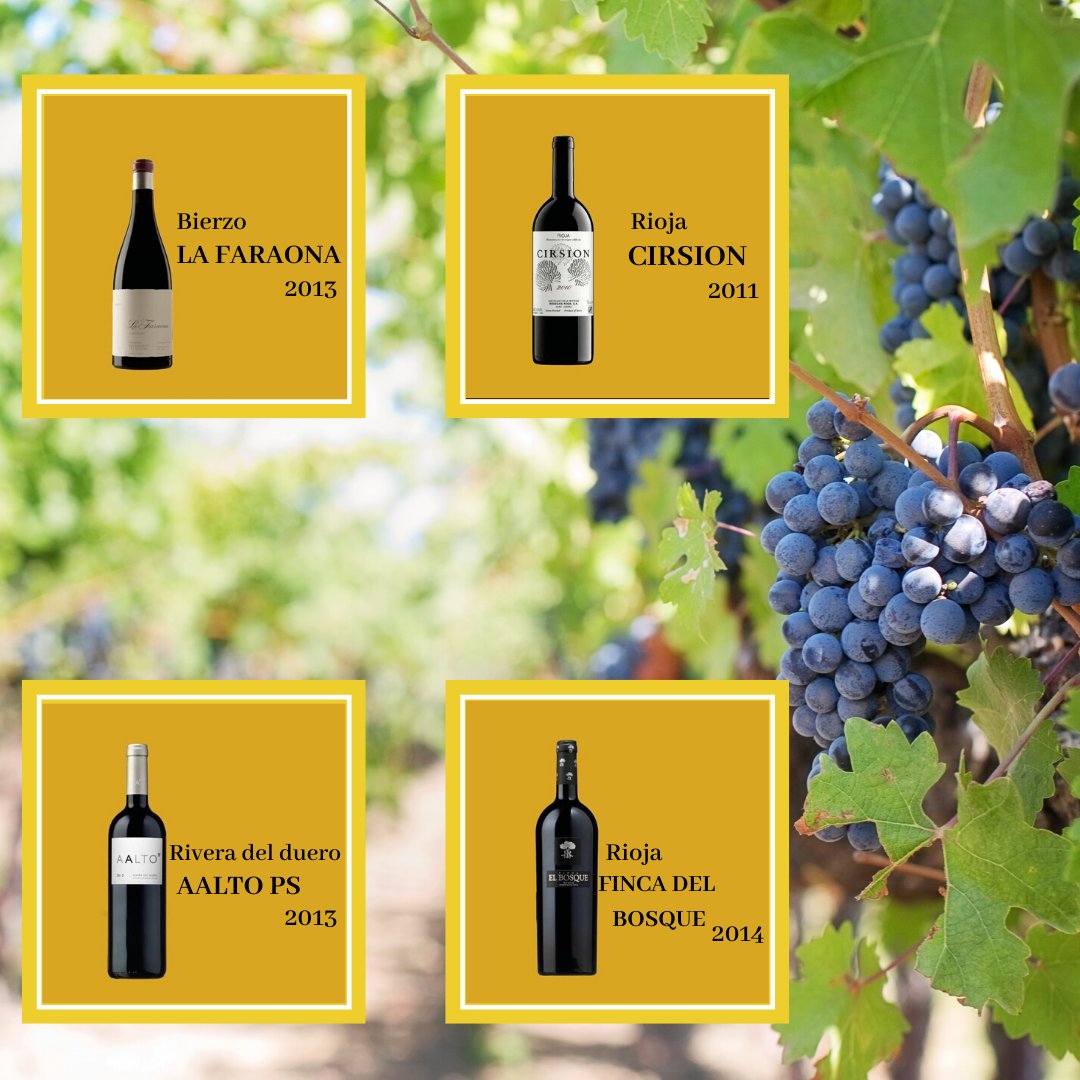 Revistaevoque's tweet photo. #BUENAVIDA: Compartimos nuestra selección de vinos para que puedas impresionar en cualquier ocasión🍇🍷
4 vinos diferentes para momentos especiales. ¿Por cuál te decides?😉
#vinos #vino #wine #Gastronomia https://t.co/tbhcRgXrYk
