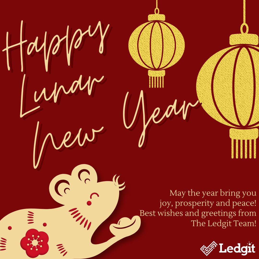 May the year bring you joy, prosperity and peace!
Best wishes and greetings from The Ledgit Team!
#Ledgit #HappyCNY #CNY2020