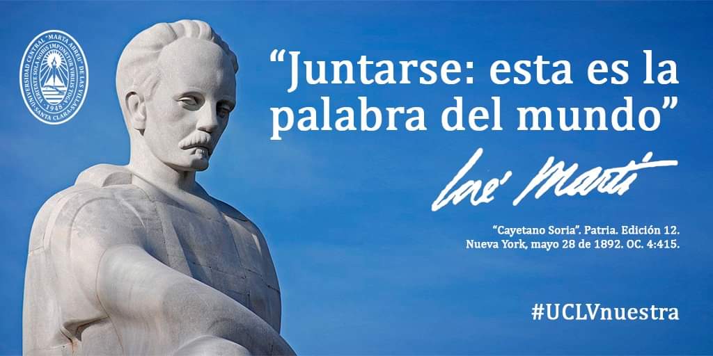 Así expresaba Martí en su discurso Steck Hall:
"Antes de cejar en el empeño
de hacer libre y próspera a la
patria, se unirá el mar del Sur
al mar del Norte, y nacerá
una serpiente de un huevo de
águila!"