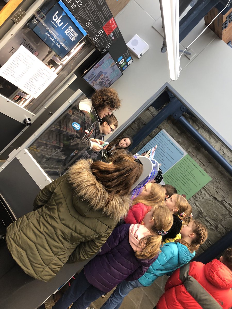 Year6BC's tweet image. Shopping time...have you got any id? #6LD #6HL