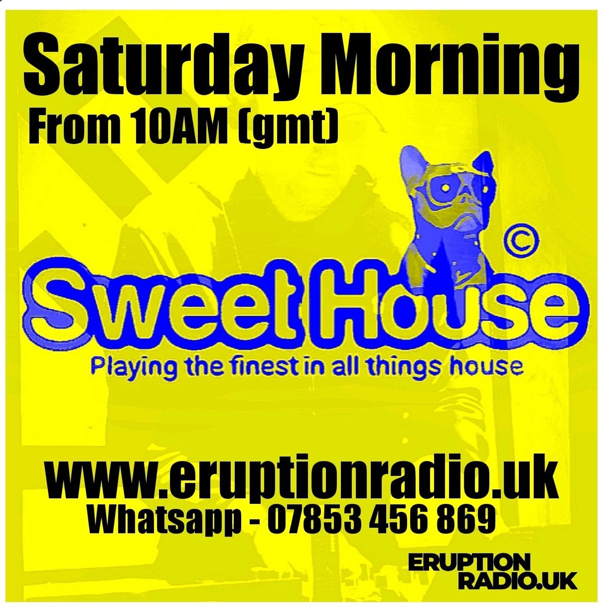 SweetHouseDJ1's tweet photo. Back this week and I can't wait, hope you can join me ๐๐๐๐๐๐๐๐
#djsweet
#eruptionradio
#housemusic https://t.co/ZFAKWA2iqF
