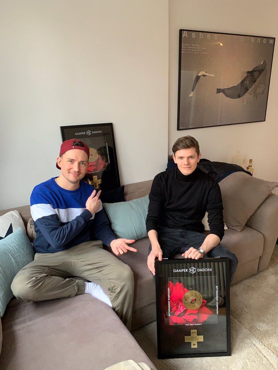 Bittersweet Symphony hit Gold Status in Austria 🇦🇹! Thanks for everyone who listened, we love you!❤️